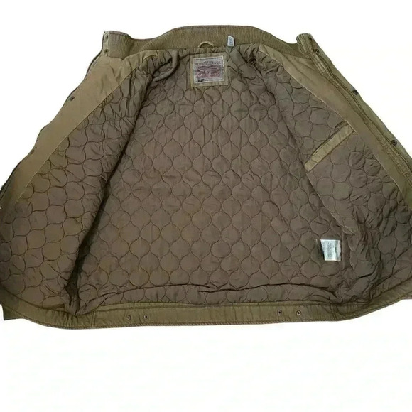 Vintage Levi's Jacket Men’s XL Western Wear Trucker Brown Authentic - Picture 10 of 11